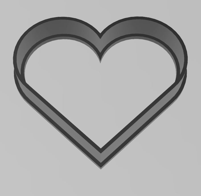 Heart Cookie Cutter - 3D Printed
