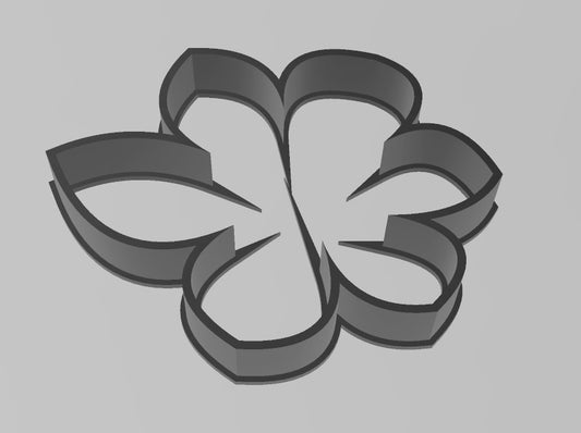 Lily Flower Cookie Cutter - 3D Printed